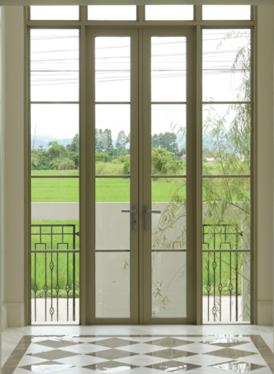 สี BLACK SAND 46 : ชุดบานเปิด / เปิดคู่ / กระทุ้ง EURO SERIES PREMIER